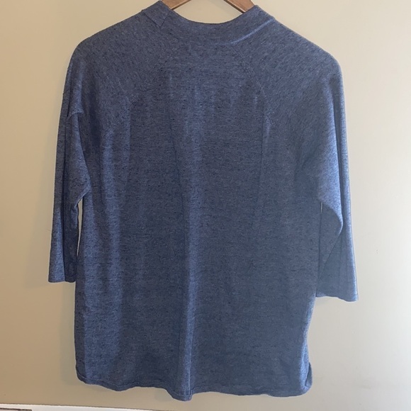 🎈$10 add on. Gap Grey Blue, open front cardigan. - Picture 3 of 5